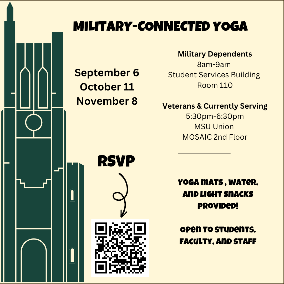 flyer showing dates and times of event